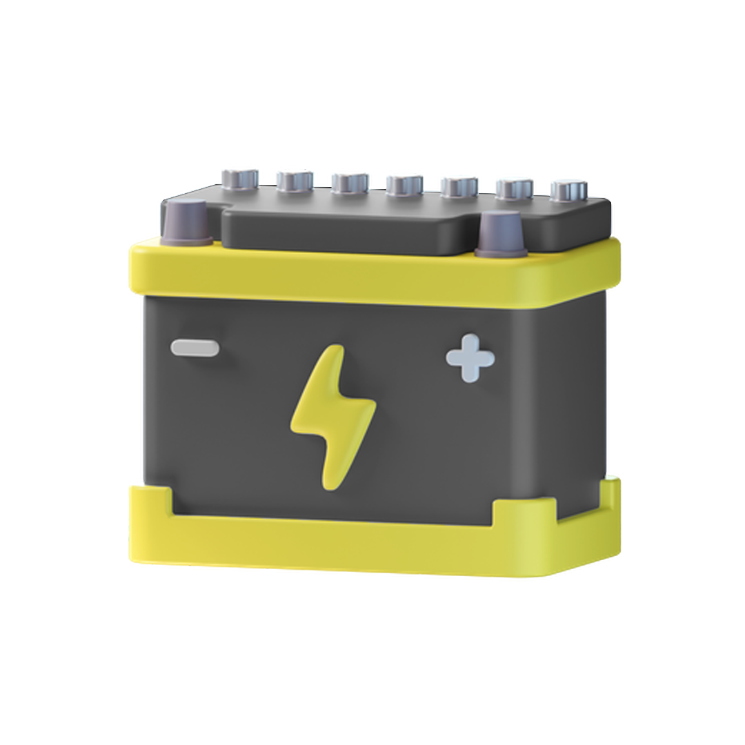 Battery shop icon